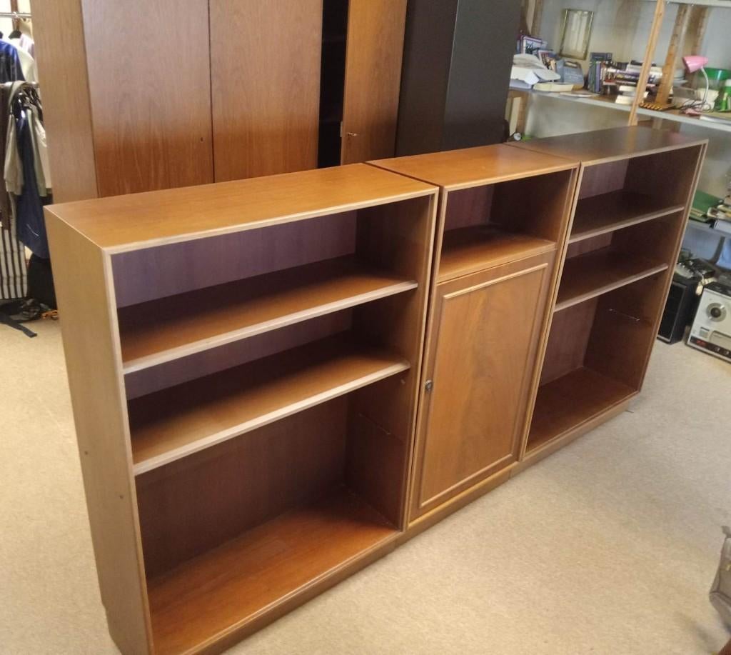 Kempkes Formule meubelen -3 delig boekenkast, Gebruikt, 200 cm of meer, 25 tot 50 cm, 50 tot 100 cm