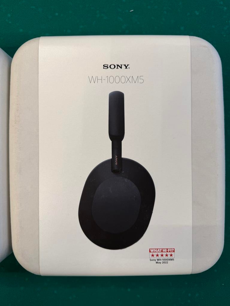 Sony WH-1000XM5 Zwart Hard case - Nieuw en Geseald, Nieuw, Ophalen of Verzenden, Over oor (circumaural), Sony