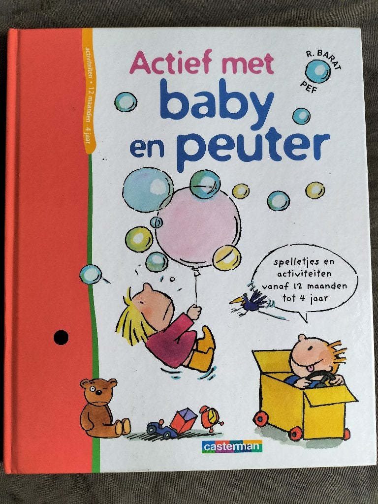 Actief met baby en peuter / aktiviteiten 12 mnd - 4 jaar, Boeken, Ophalen of Verzenden, Zo goed als nieuw
