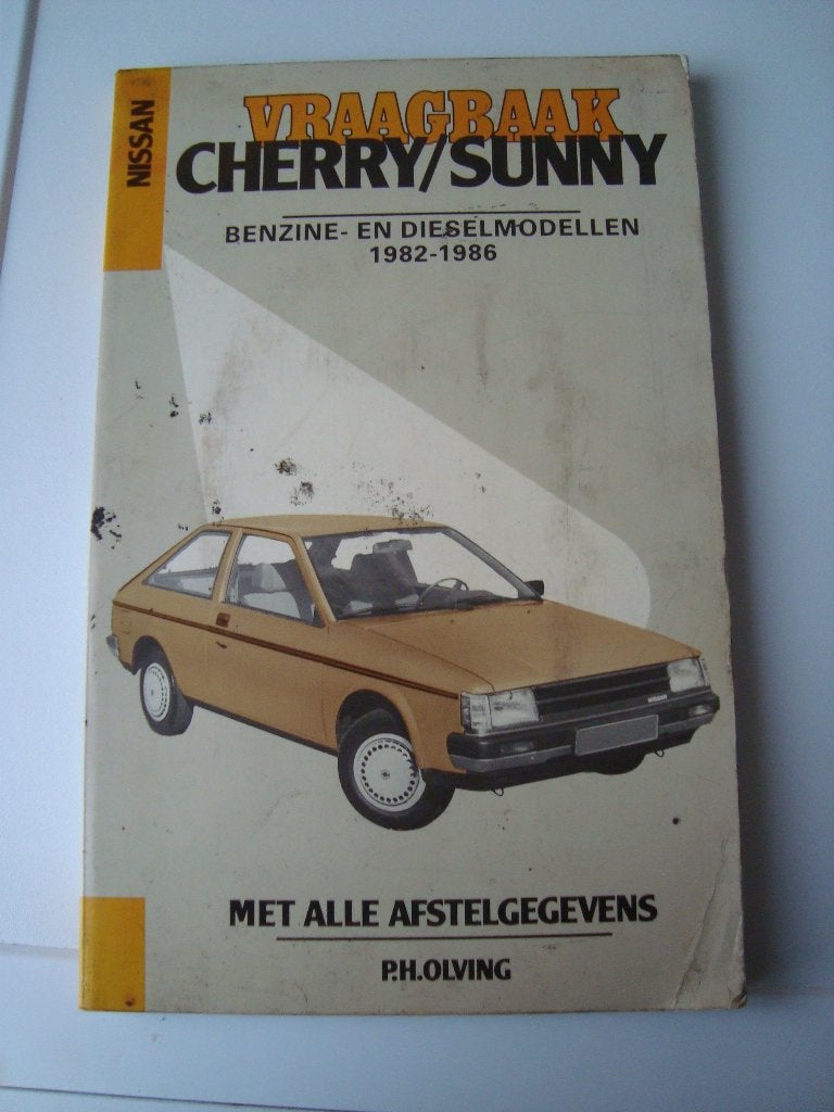 Vraagbaak nissan sherry/sunny benzine en dieselmodellen 1982, Ophalen of Verzenden