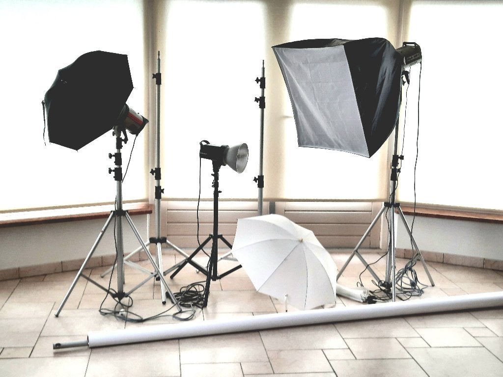 Fotostudio apperatuur, Ophalen, Gebruikt, Elinchrom, Complete fotostudio