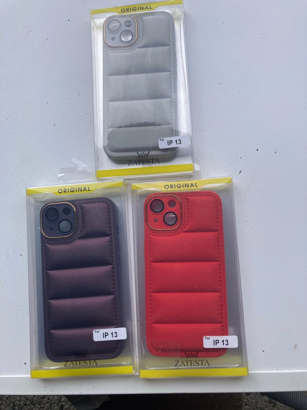 Zatesta iPhone 13 Hoesje - Diverse kleuren, Kunststof, IPhone 13, Overige merken, Nieuw
