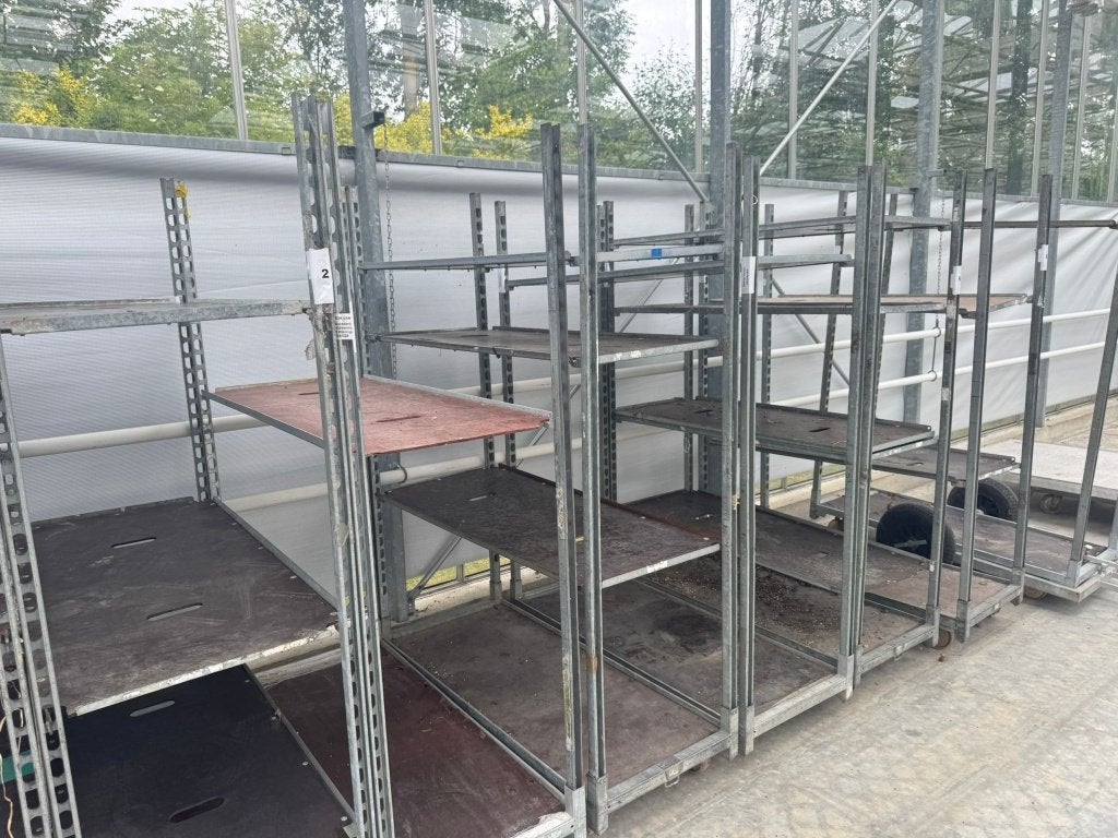 Metalen transportkarren/stellingen met wielen, 100 liter of meer, Ophalen, Gebruikt, Transportkar