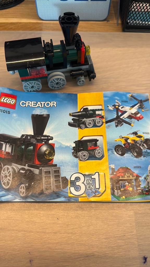 Lego Creator trein - 31015, Ophalen of Verzenden, Gebruikt, Complete set, Lego