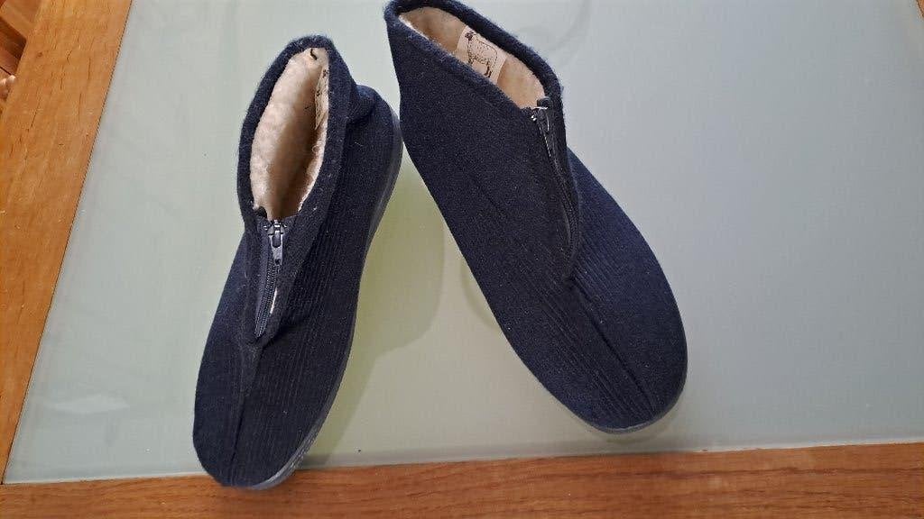 heren pantoffels, Blauw, Ophalen of Verzenden, Zo goed als nieuw, Pantoffels of Sloffen