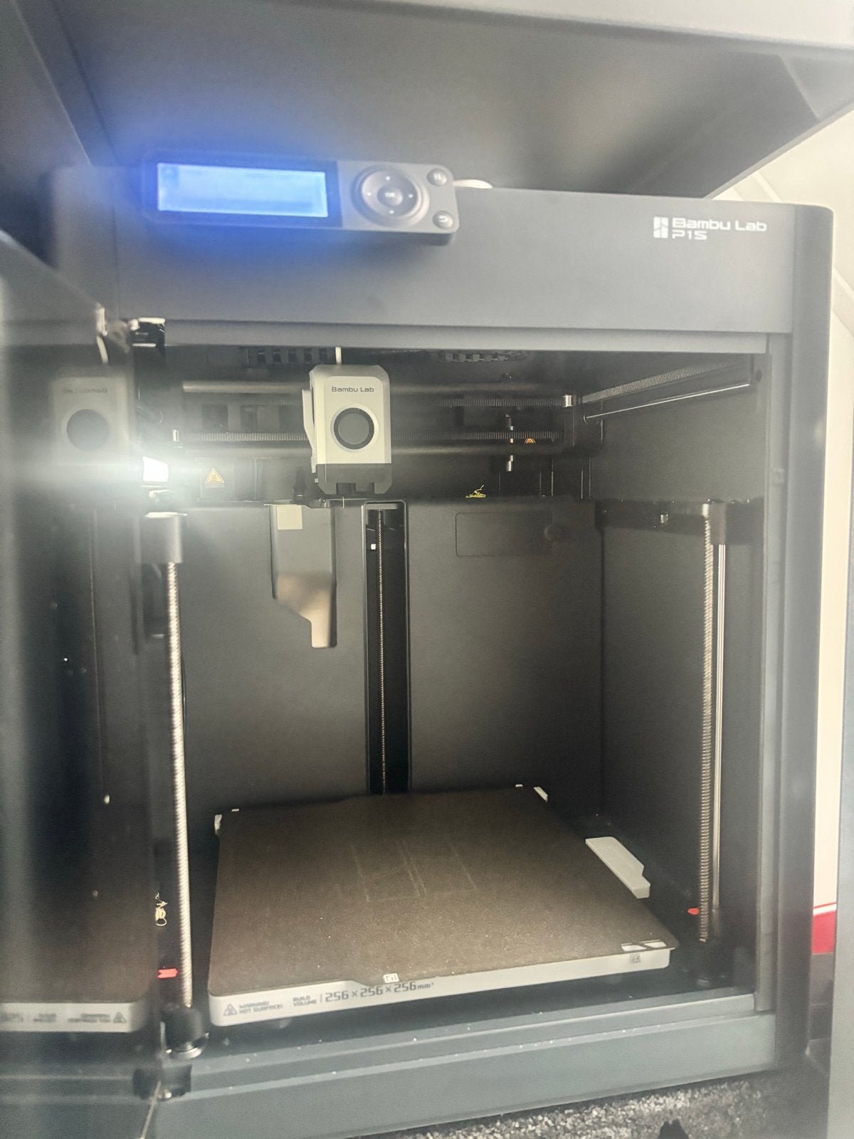 Bambu Lab P1S 3D-printer (377 printuren) - Zonder AMS, Computers en Software, 3D Printers, Ophalen, Gebruikt, Filament