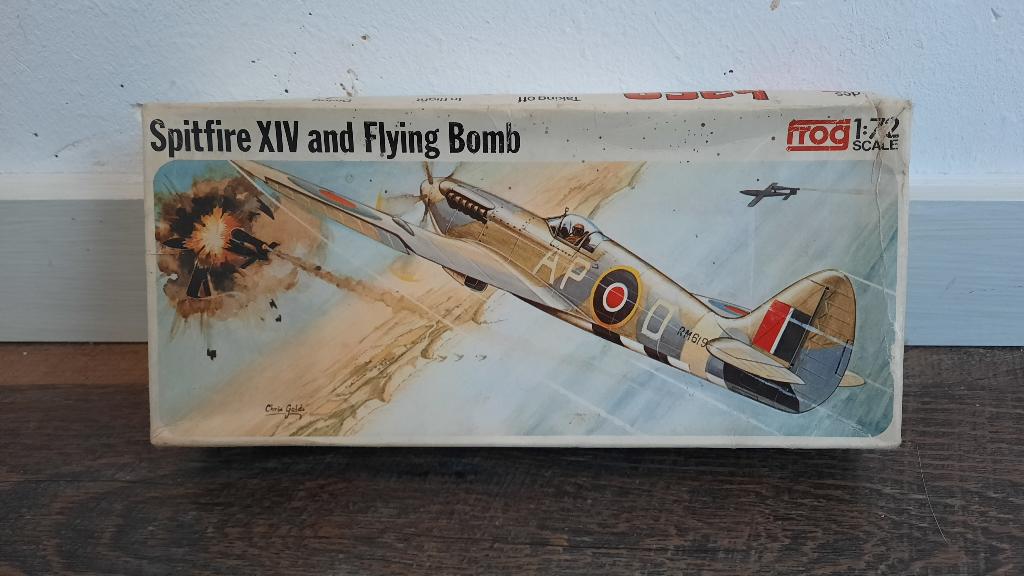 Frog F194 Spitfire XIV 1:72 Modelbouw Vliegtuig 1974, Overige merken, 1:72 tot 1:144, Nieuw, Ophalen of Verzenden