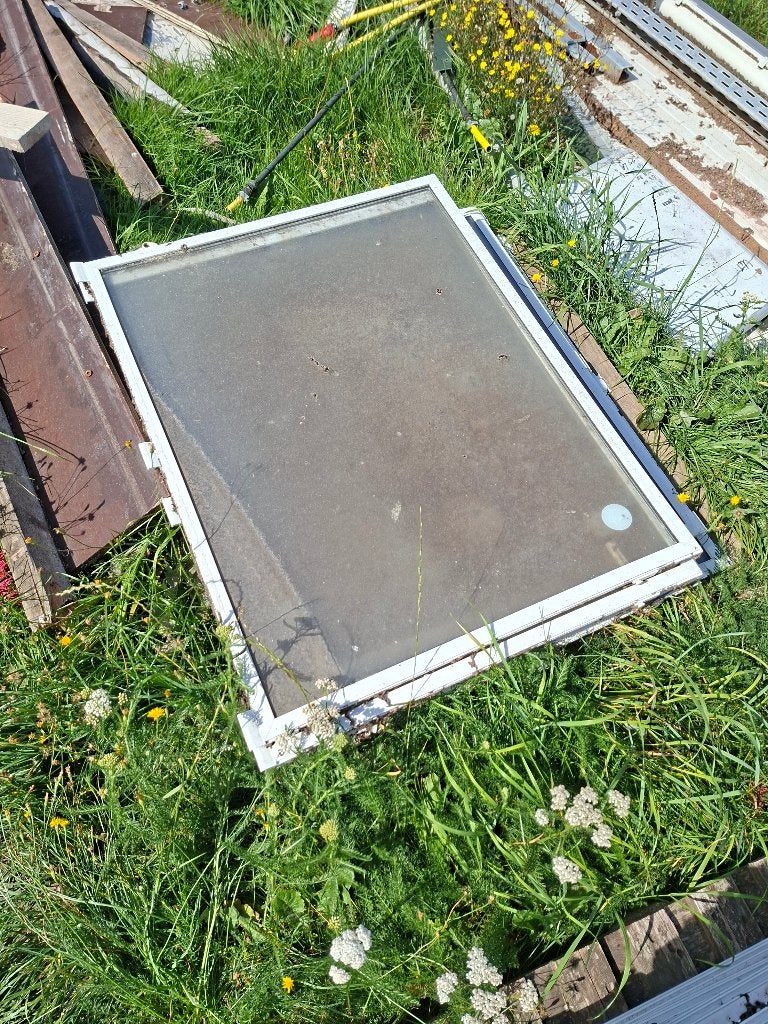 Bouwimpex ramen dubbelglas 80x100cm, Doe-het-zelf en Verbouw, Glas en Ramen, Gebruikt, 80 tot 120 cm, Ophalen of Verzenden, Dubbelglas