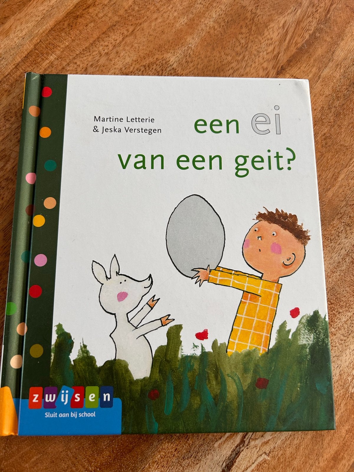 Een ei van een geit? - Martine Letterie & Jeska Verstegen, Ophalen, Zo goed als nieuw, 3 tot 4 jaar