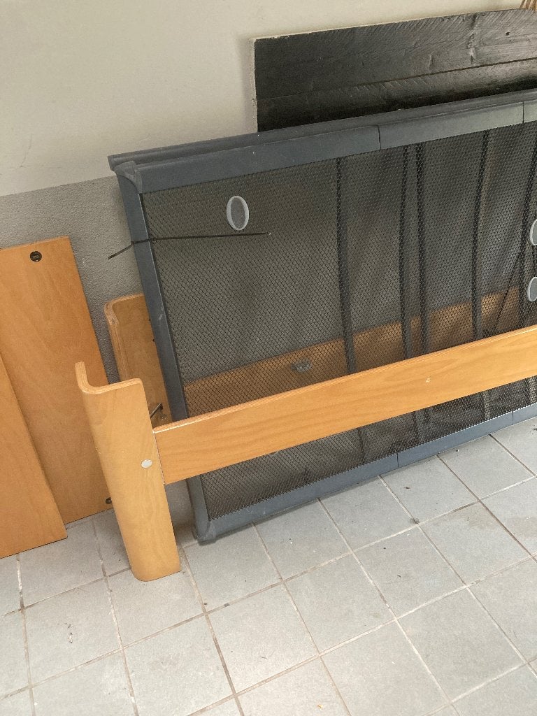 Auping ombouw, Huis en Inrichting, Slaapkamer | Bedden, Ophalen, Eenpersoons, Beige, Auronde