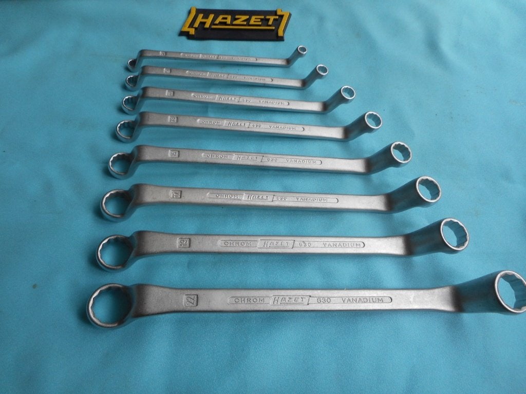 Een Set Ringsleutels van Hazet No.630/8, Ophalen, Nieuw