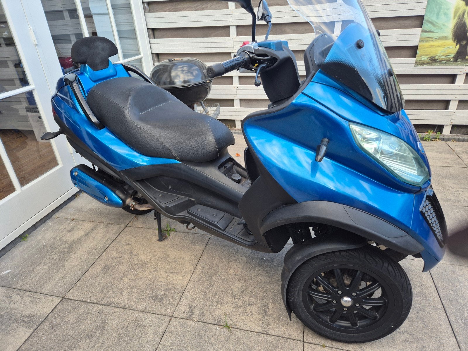Piaggio MP3 300 LT Sport - Blauw - Slechts 21390 km, Ophalen, Gebruikt, Overige modellen, 300 cc