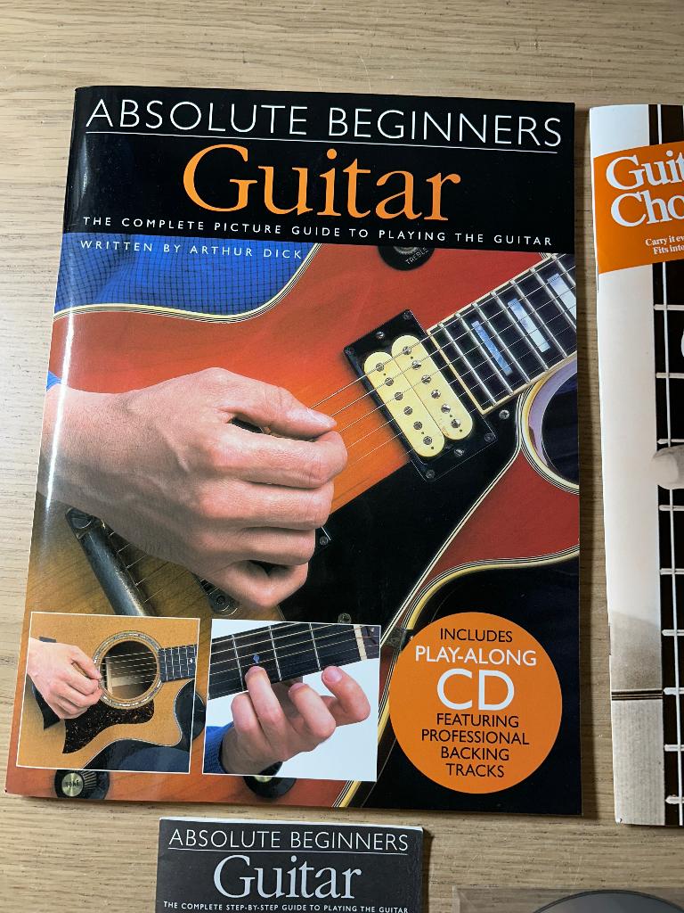 Beginners Gitaarspelen Boekjes + Cds Engelstalig, Ophalen of Verzenden, Gebruikt, Les of Cursus, Overige genres