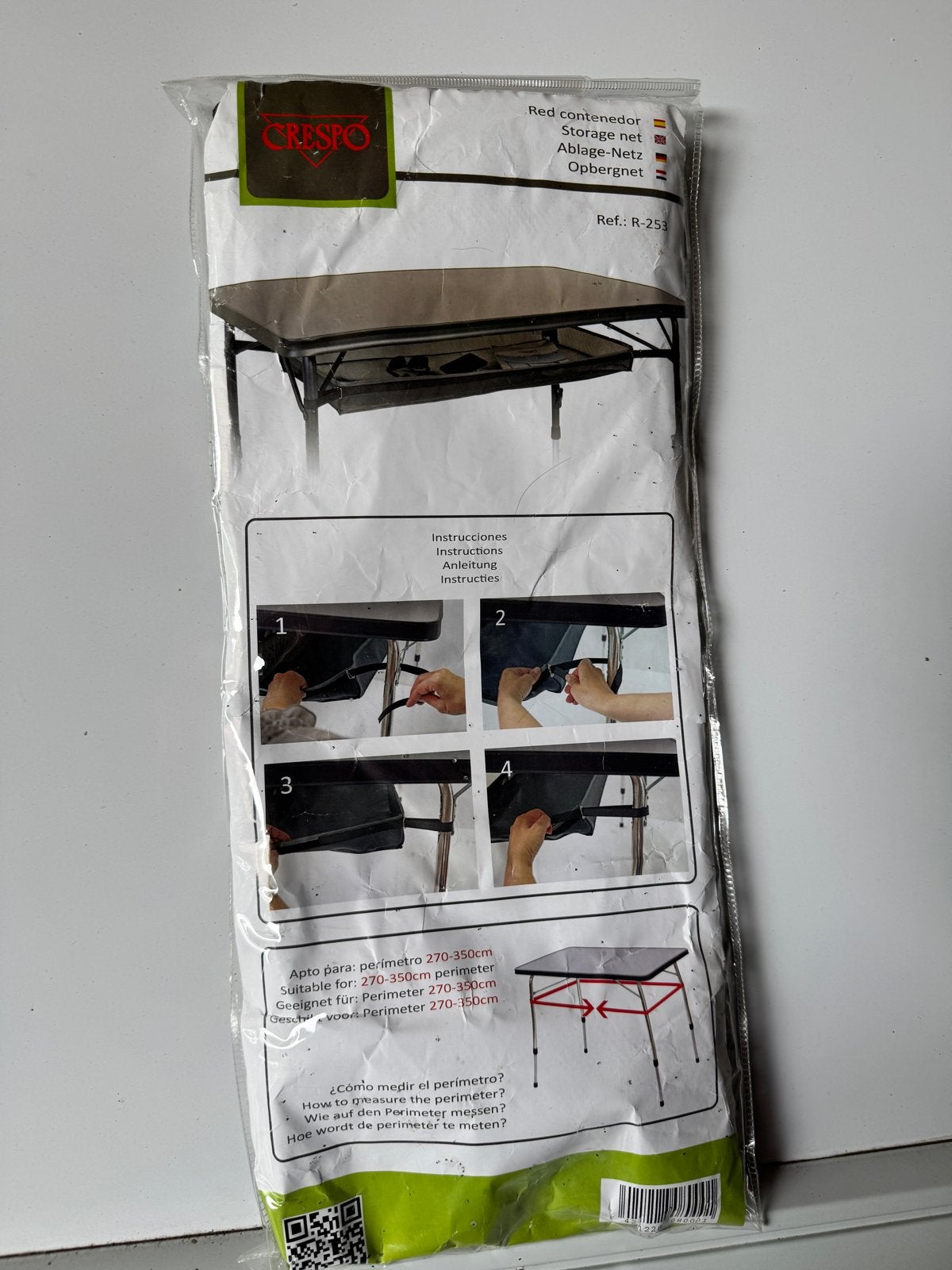 Crespo Opbergnet voor Campingtafel R-253, Ophalen, Nieuw