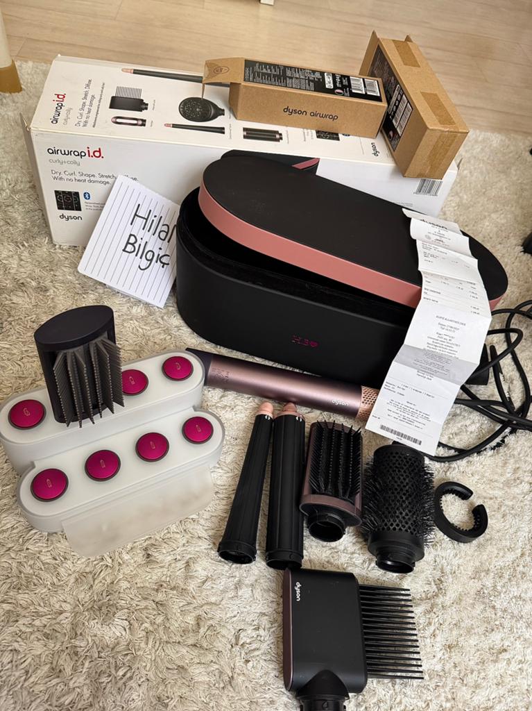 Dyson airwrap jasper plum, Sieraden, Tassen en Uiterlijk, Uiterlijk | Haarverzorging, Zo goed als nieuw, Föhn of Haardroger, Ophalen