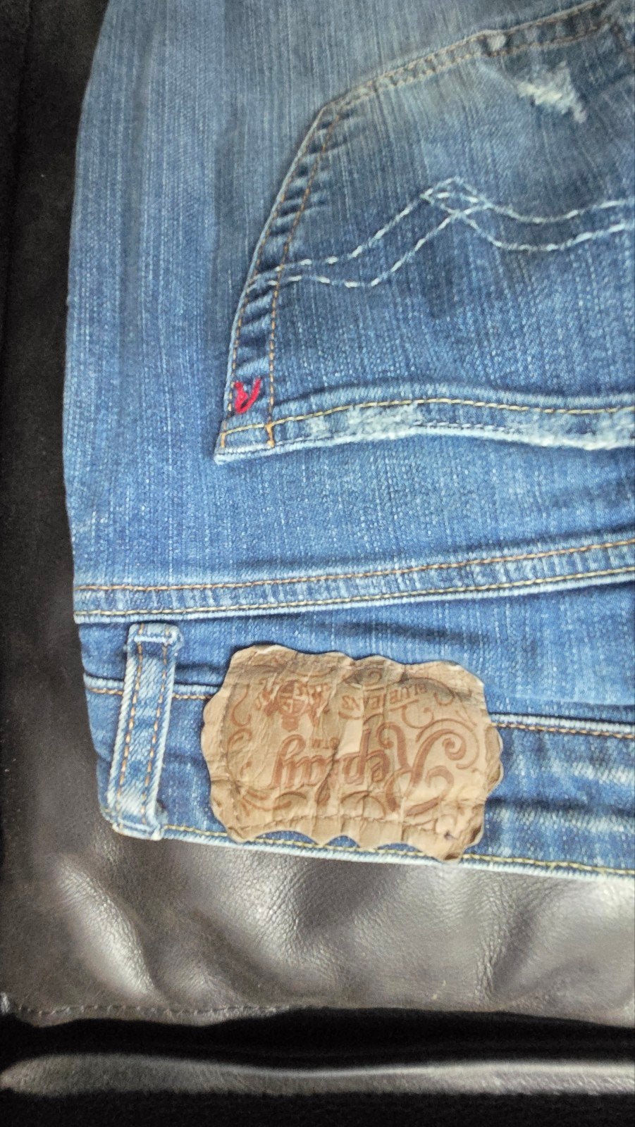 2 Replay jeans 1 G star, Ophalen, Gedragen, Blauw, W27 (confectie 34) of kleiner