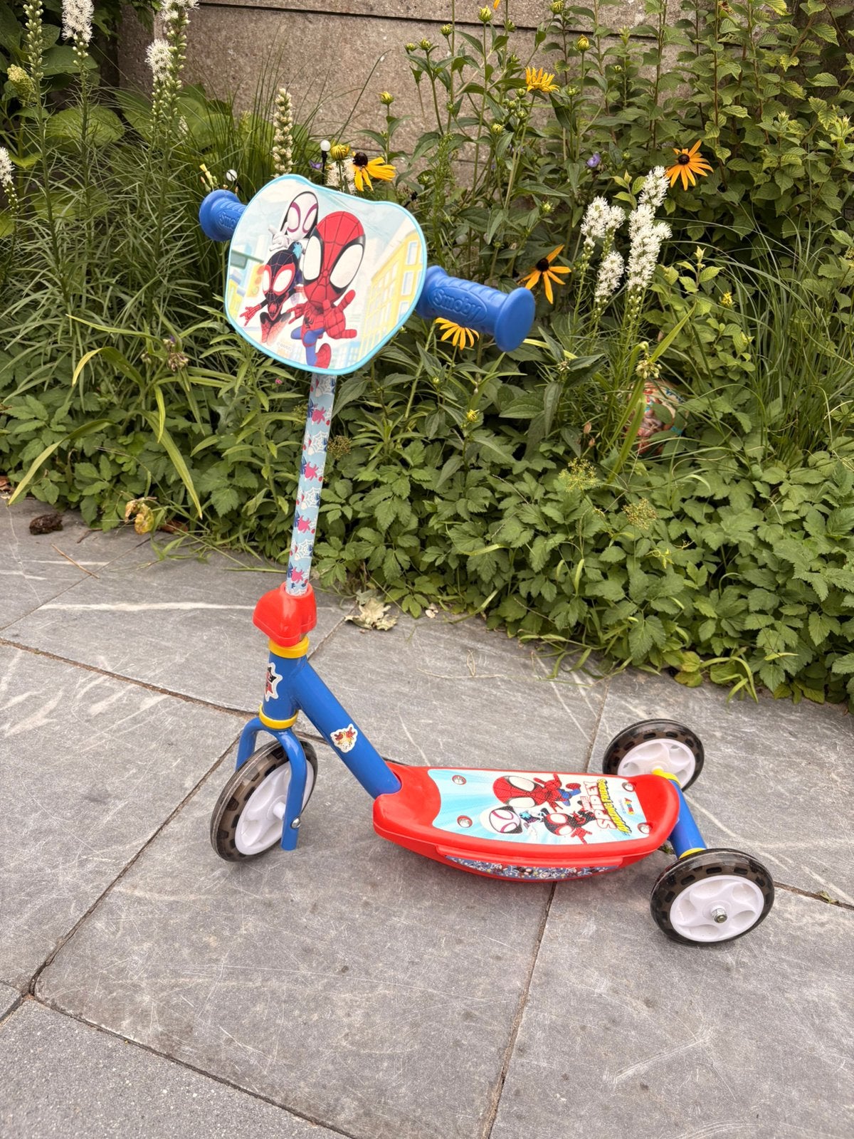 Spidey kinder step, Ophalen, Zo goed als nieuw, Gewone step