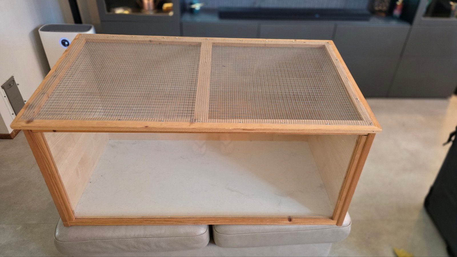 Ruim houten hamsterhok / knaagdierverblijf, Dieren en Toebehoren, Knaagdieren en Konijnen | Hokken en Kooien, Ophalen, Hok, Hamster