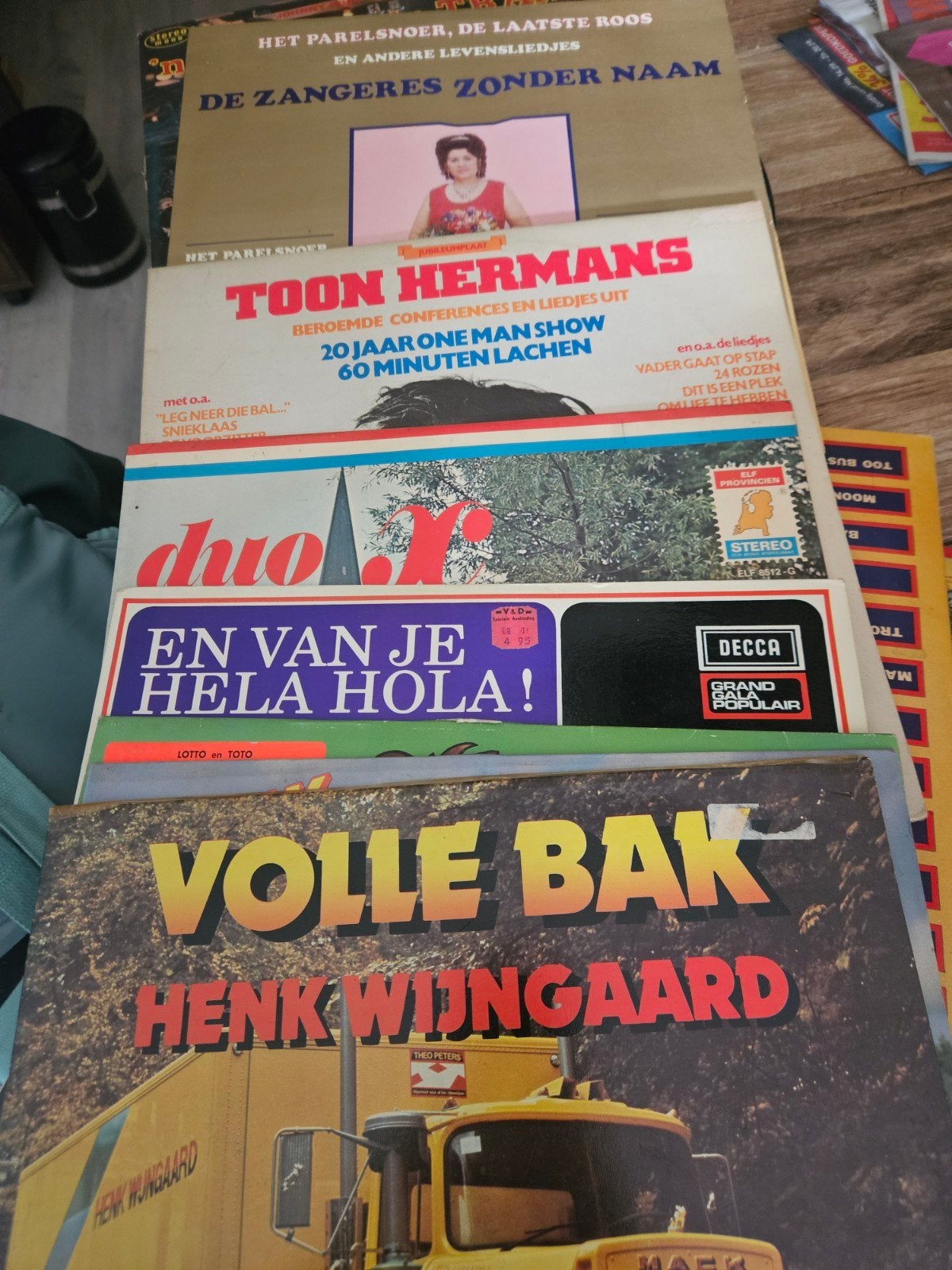Diverse Schlagers LP's - Toon Hermans, Zangeres Zonde, Ophalen, Gebruikt, Schlager, Verzamelalbum