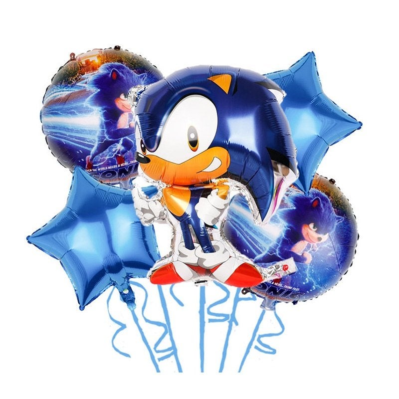 Sonic the Hedgehog - Folie Ballonnen Set / Verjaardag Ballon, Hobby en Vrije tijd, Feestartikelen, Versiering, Contact@gatesgroup.nl