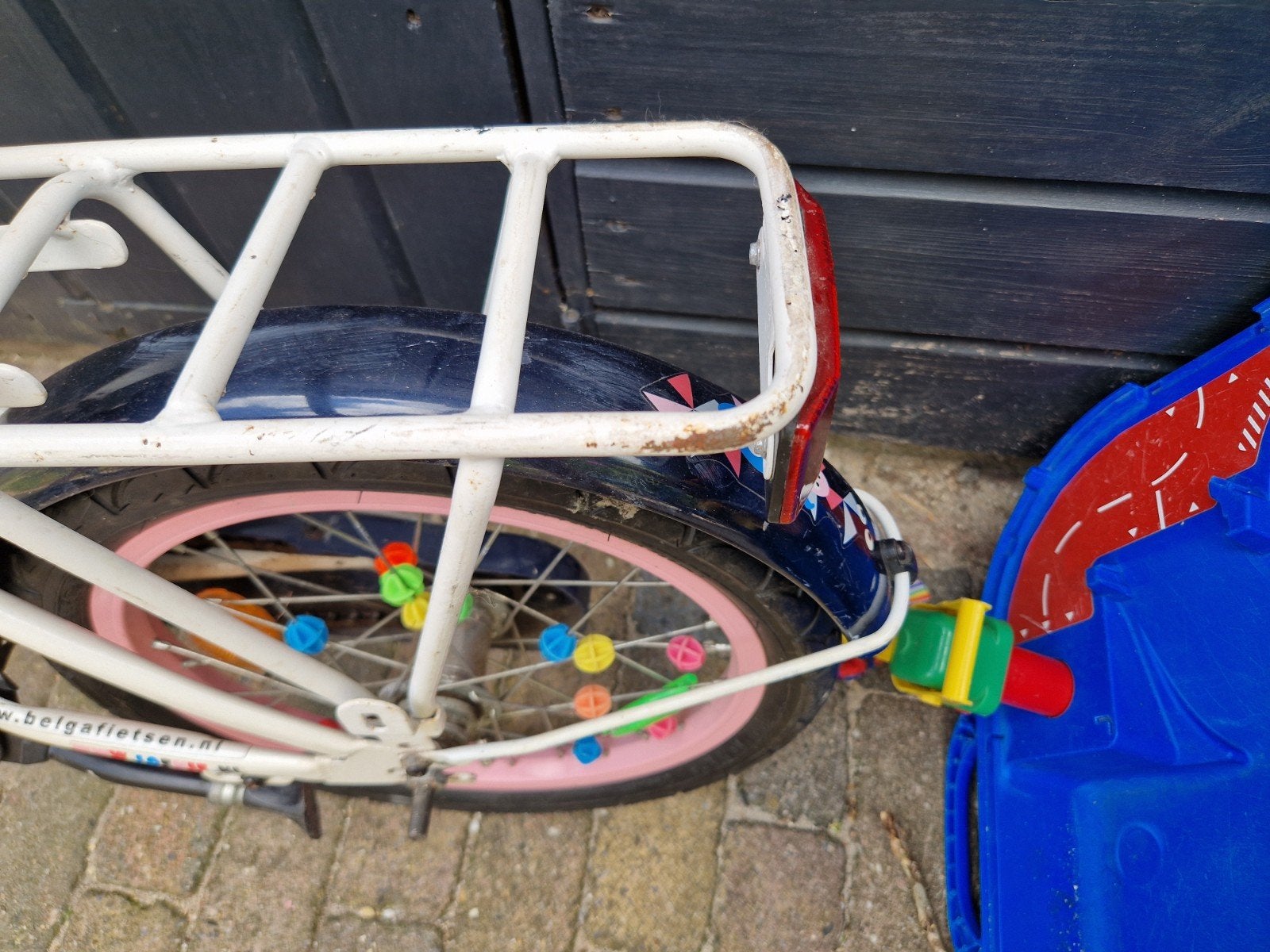 Kinderfiets 16 inch, Ophalen, Gebruikt, Kinderkar, Minder dan 20 kg
