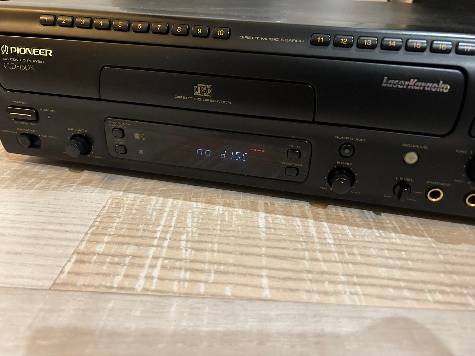 CLD-160k Pioneer PAL / NTSC laserdisc speler, Ophalen, Gebruikt, Overige typen