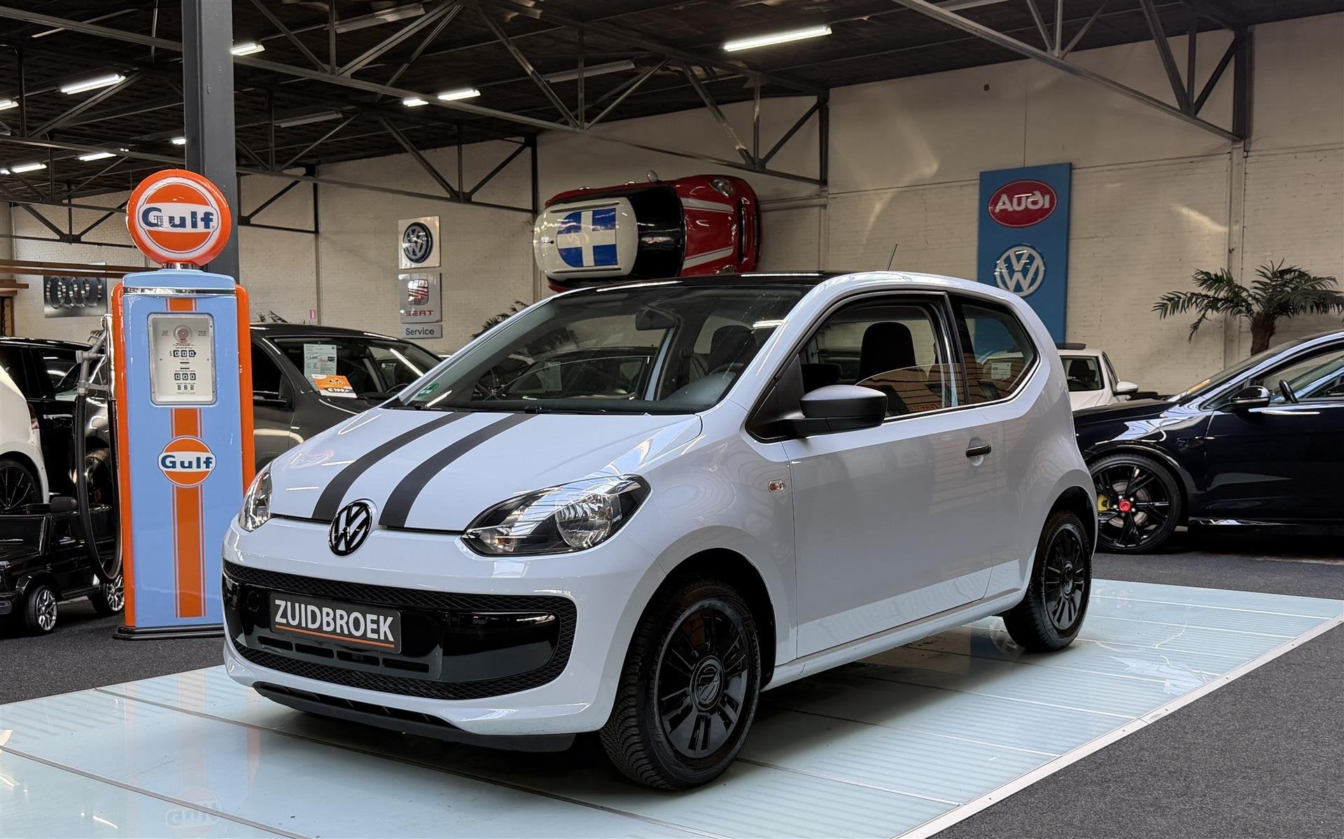 Volkswagen up! 1.0 up! 91DKM! Airco! Sport! (bj 2013), Auto's, Gebruikt, Up!, 1290 kg, Origineel Nederlands