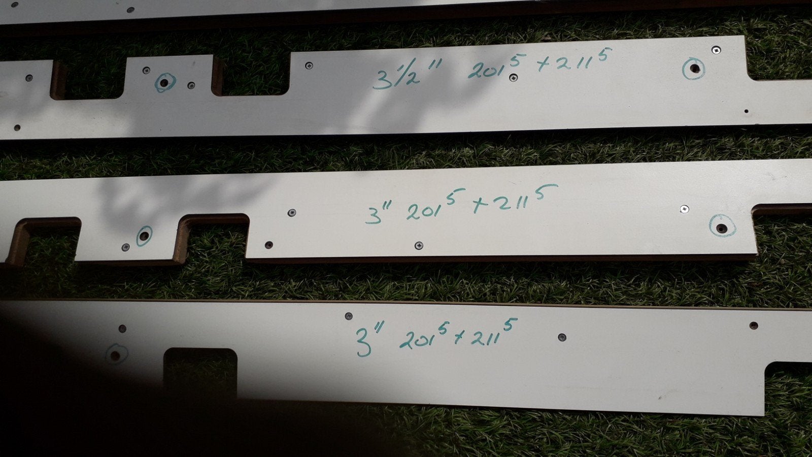 Trespa freesmallen, Ophalen, Nieuw, Minder dan 200 cm
