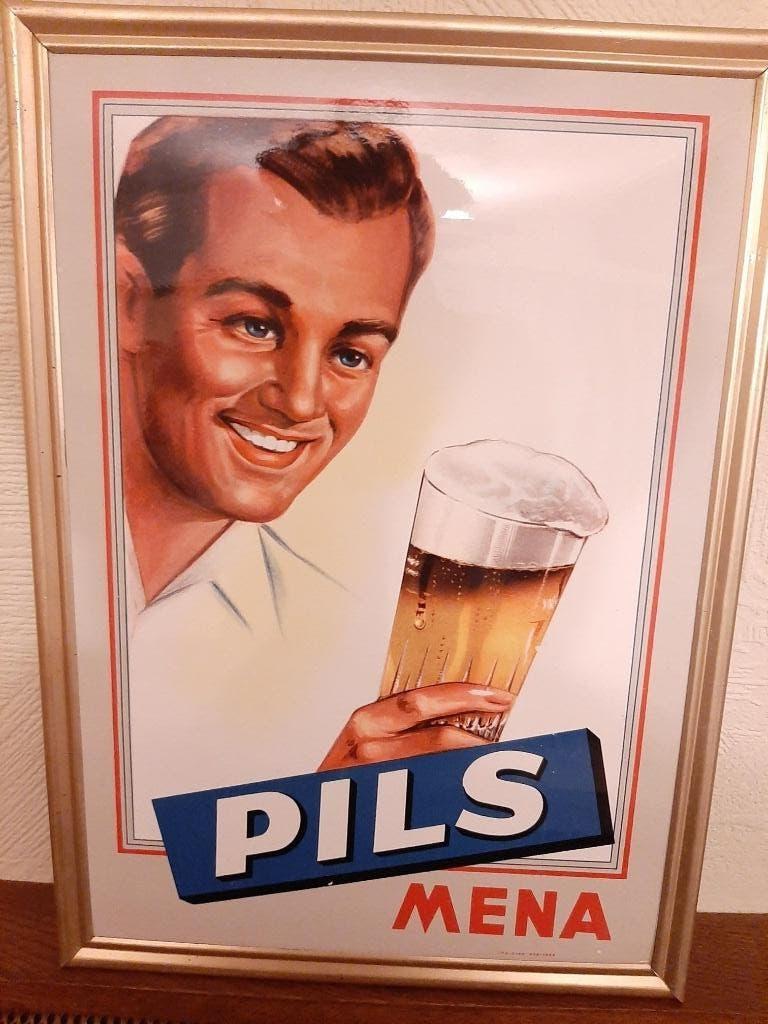 reclame, Verzamelen, Ophalen of Verzenden, Zo goed als nieuw, Reclamebord
