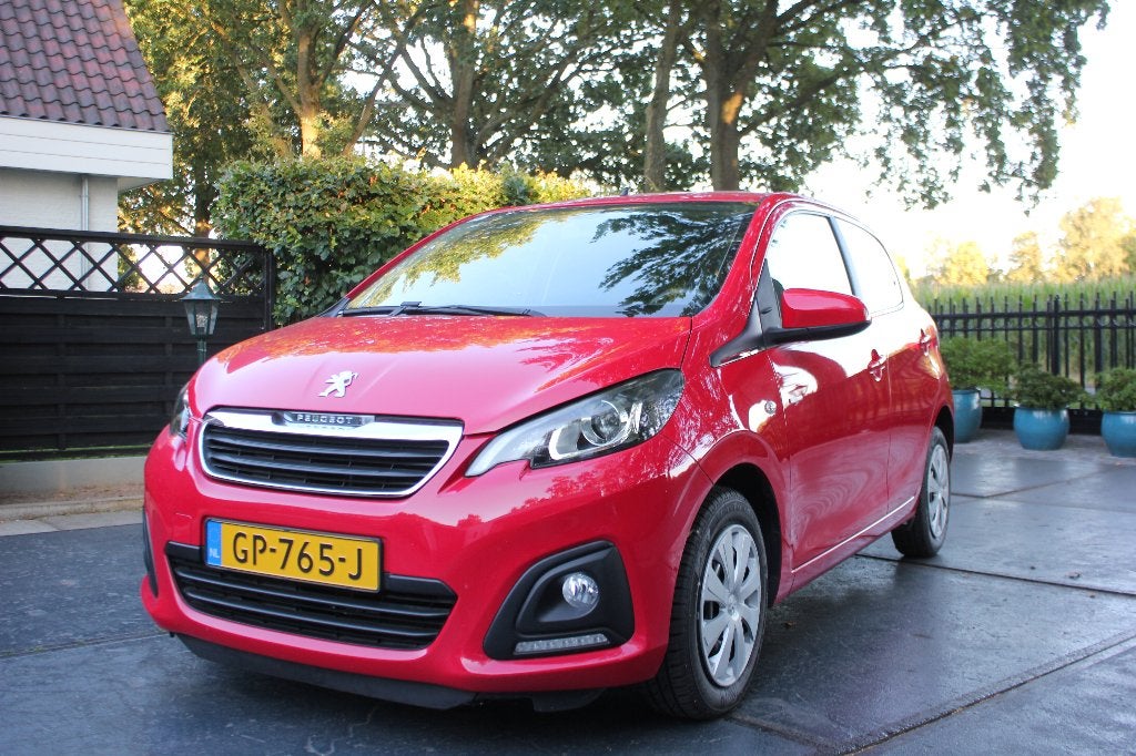 MOOIE PEUGEOT 108 MET ZIJSCHADE, 54.000 KM!!, Ophalen, Handgeschakeld, 1000 cc, Benzine