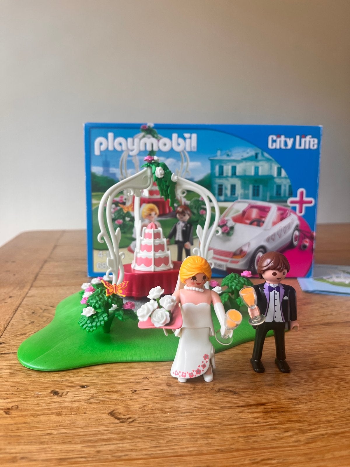 Playmobil City Life Bruiloft Set - Compleet met Auto en Figu, Kinderen en Baby's, Ophalen, Complete set, Overige typen, Zo goed als nieuw