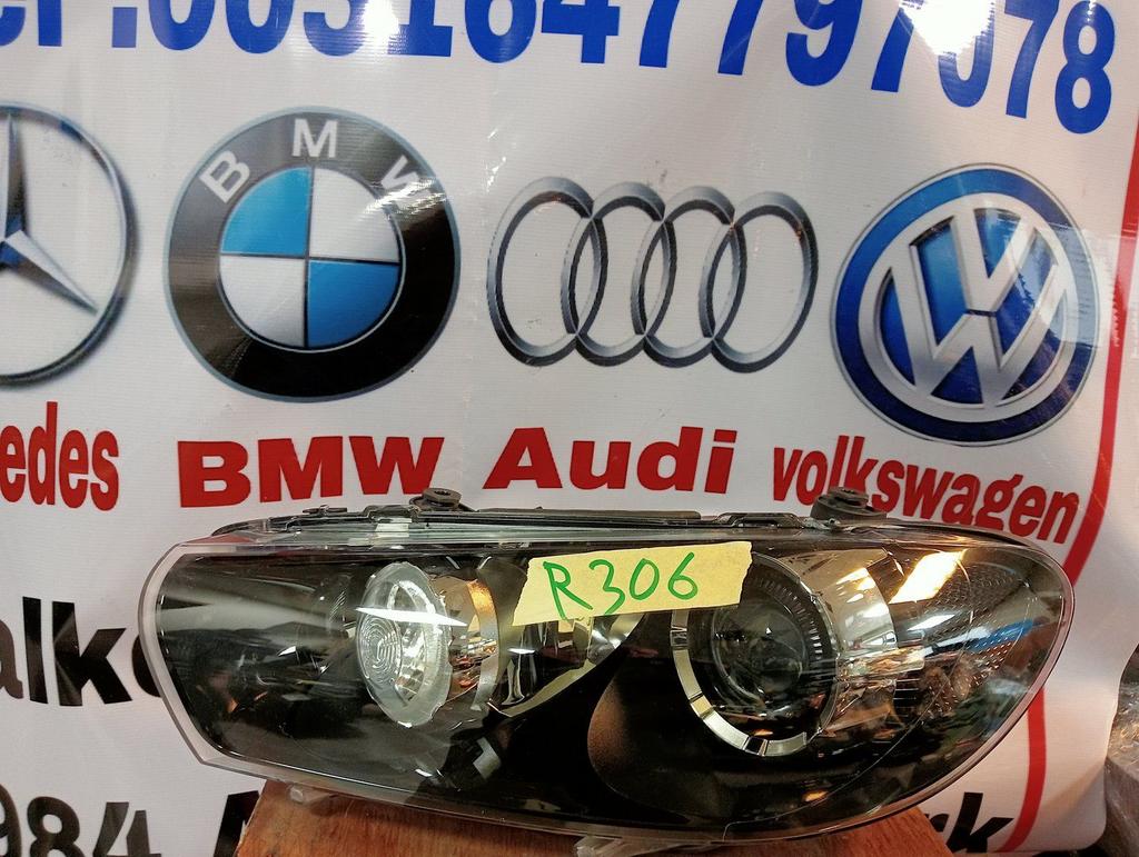 Koplamp unit bi xenon vw scirocco r20 model 2008/2014 Links, Gebruikt, -, Volkswagen, -