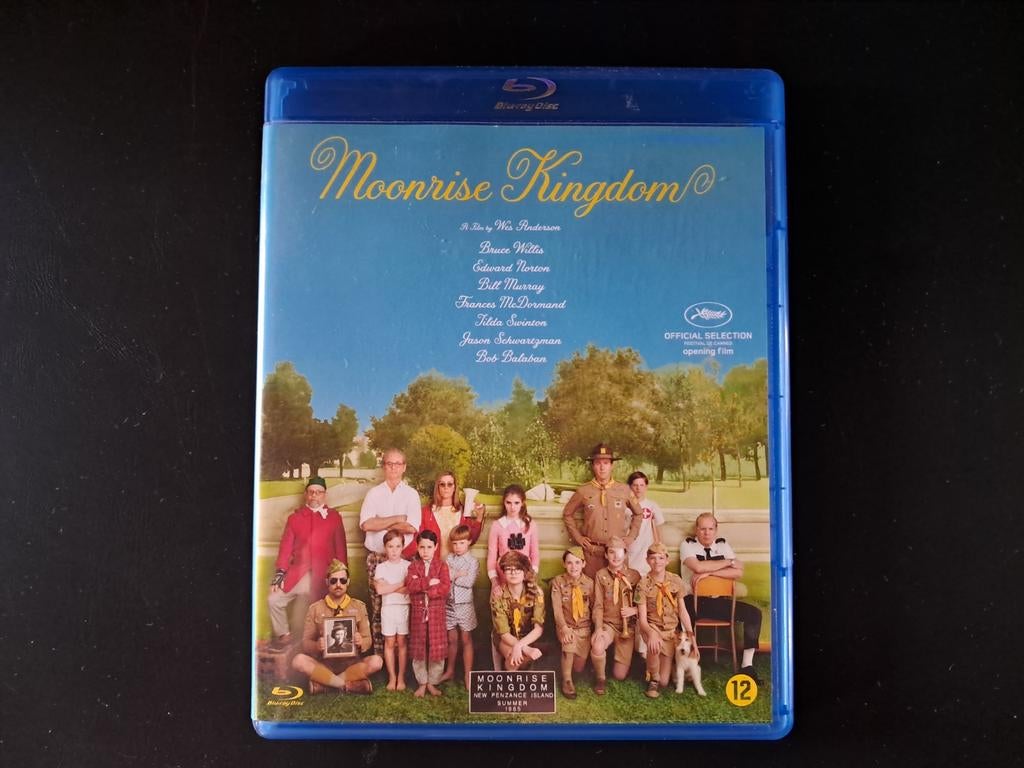 Blu-ray Moonrise Kingdom *VERKOCHT*, Verzenden, Zo goed als nieuw, Horror