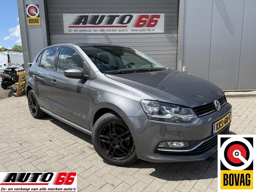 Volkswagen Polo 1.2 TSI Highline APK tot 06-2027, Auto's, Volkswagen, Stof, Gebruikt, 4 cilinders, Start-stop-systeem