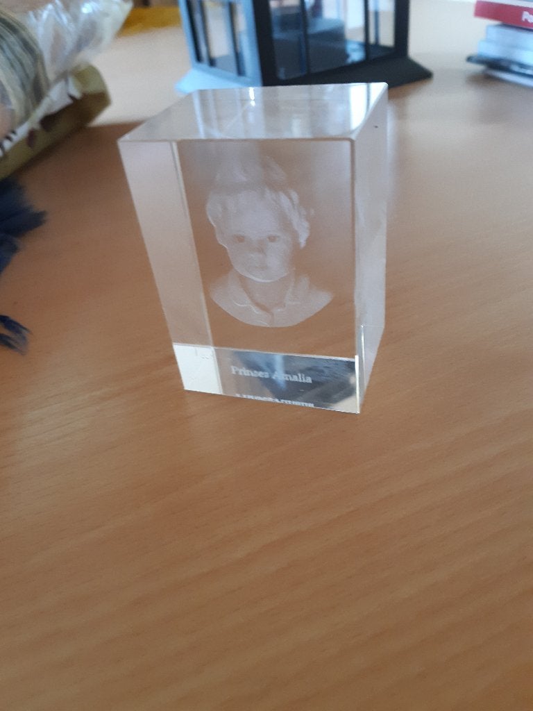 amalia in kristal/glas, Ophalen of Verzenden, Zo goed als nieuw, Nederland, Overige typen