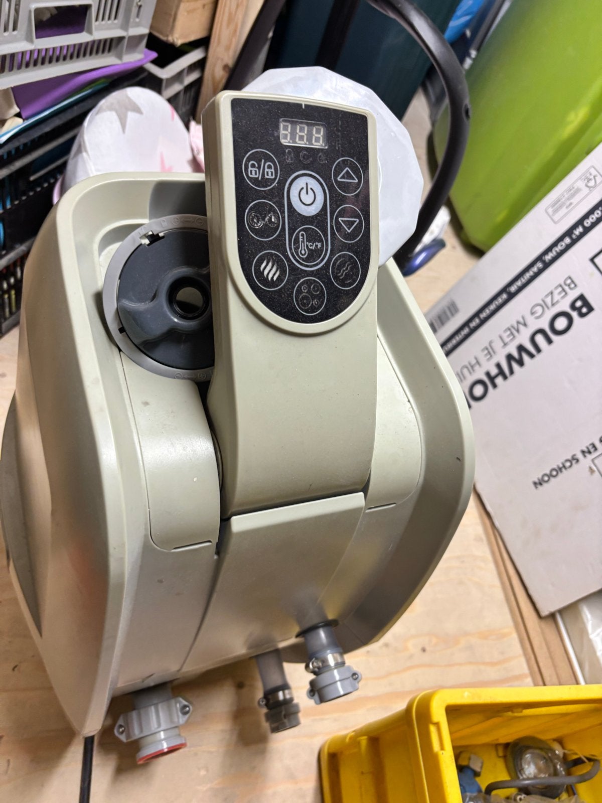 Jacuzzi pomp met verwarming en filterfunctie, Ophalen, Zo goed als nieuw, Zwembadpomp