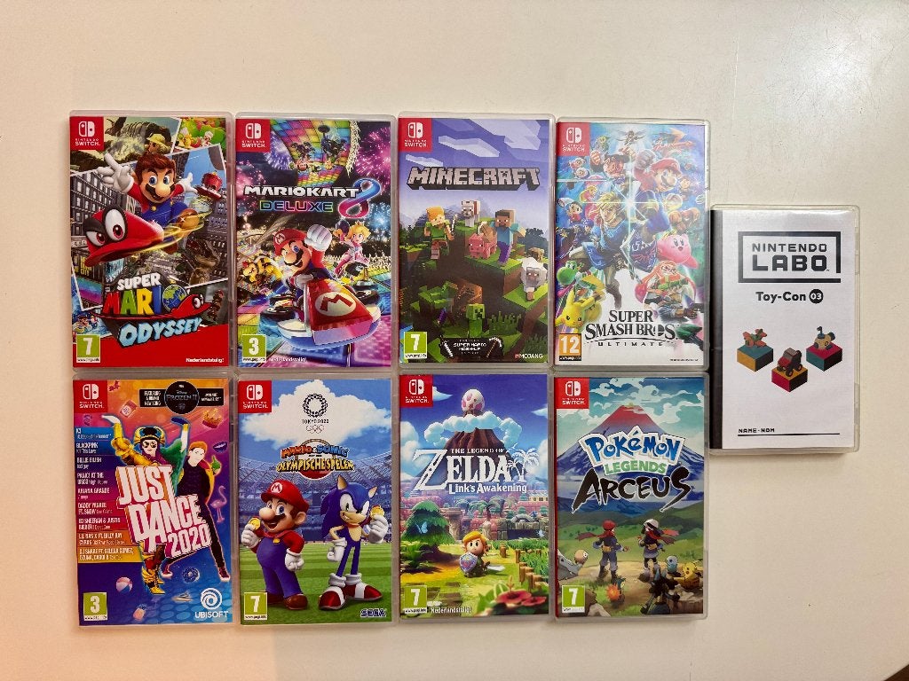 Diverse Nintendo Switch spellen, Spelcomputers en Games, Avontuur en Actie, Ophalen of Verzenden, Zo goed als nieuw, 3 spelers of meer