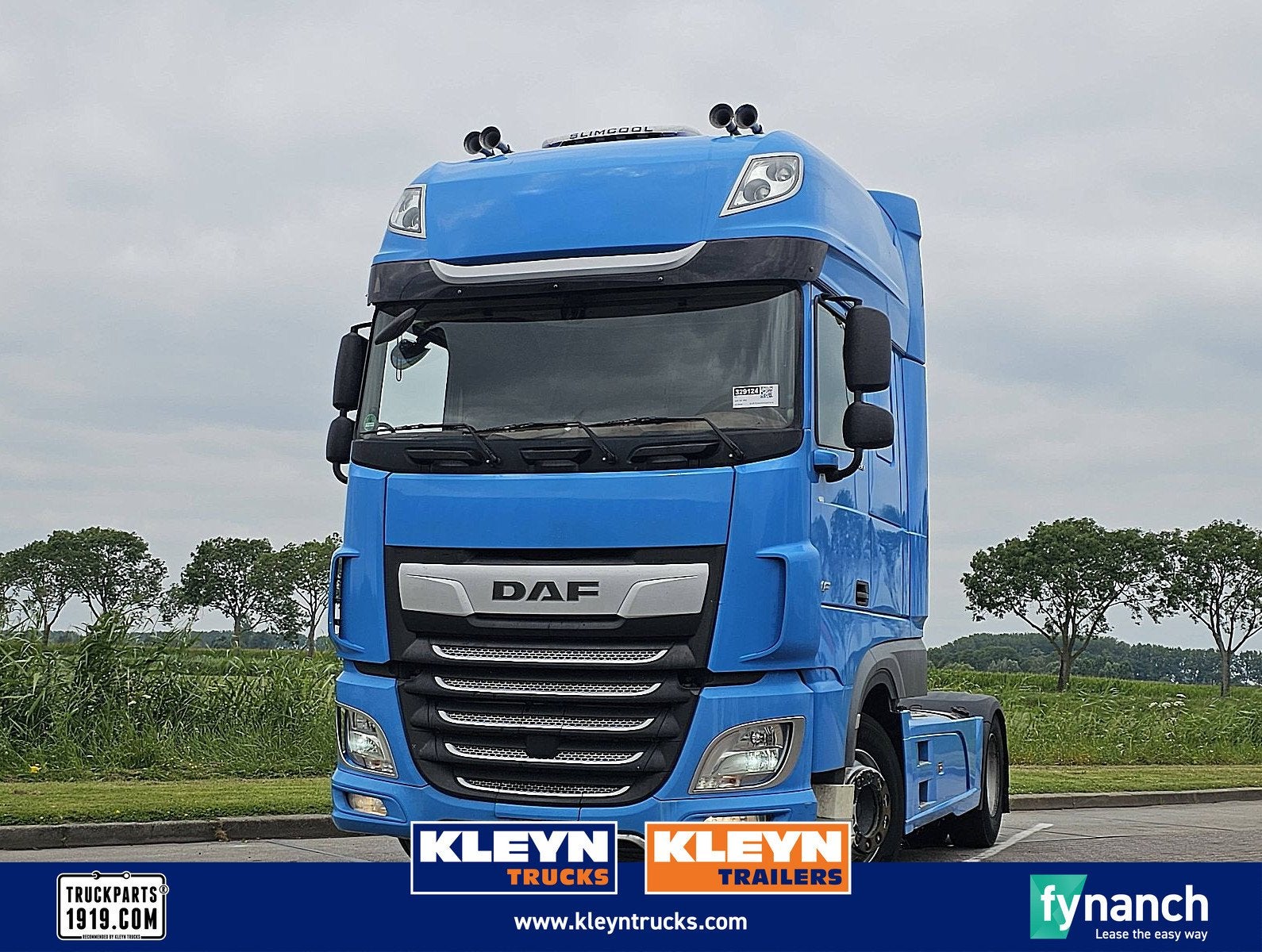 DAF XF 480, Automaat, Euro 6, Blauw, Bedrijf