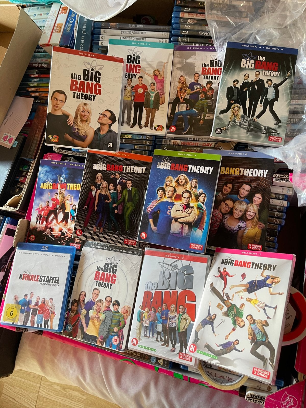 The Big Bang Theory Complete Serie dvd/bluray Collectie, Cd's en Dvd's, Nederlands, Ophalen of Verzenden, Zo goed als nieuw, Komedie