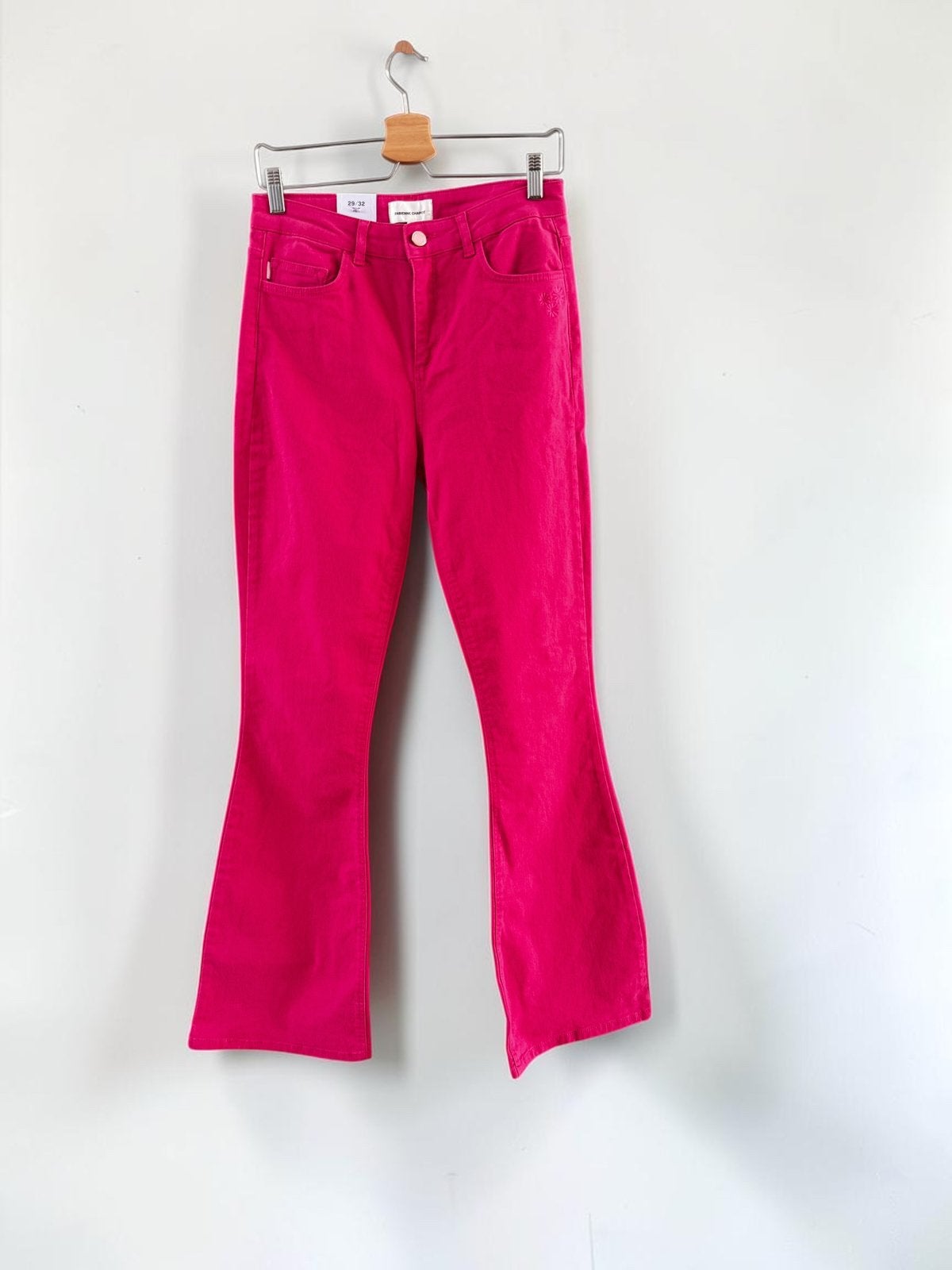 Fabienne Chapot Eva Flare jeans roze 29x32 M medium 38, Kleding | Dames, Ophalen of Verzenden, Nieuw, Overige kleuren, W28 - W29 (confectie 36)
