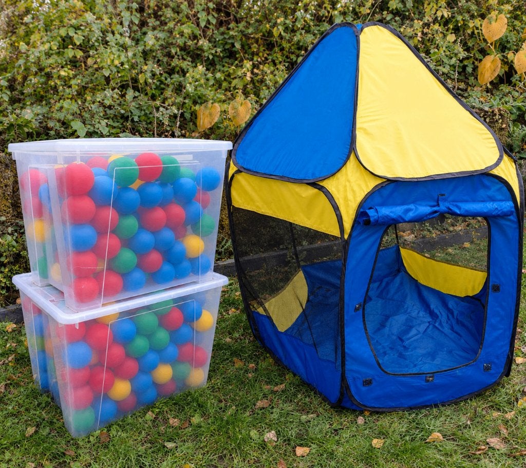 Ballenbak tent en grote hoeveelheid ballen, Ophalen, Gebruikt, Jongen of Meisje