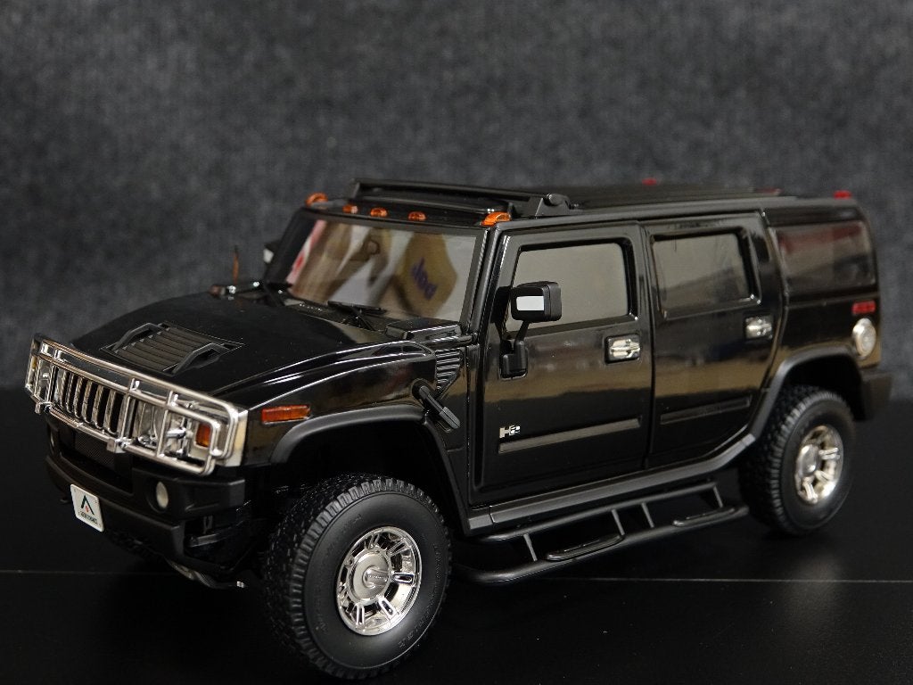 HighWay 61 1:18 Hummer H2 NCIS zwart, Overige merken, Auto, Onbekend, Nieuw