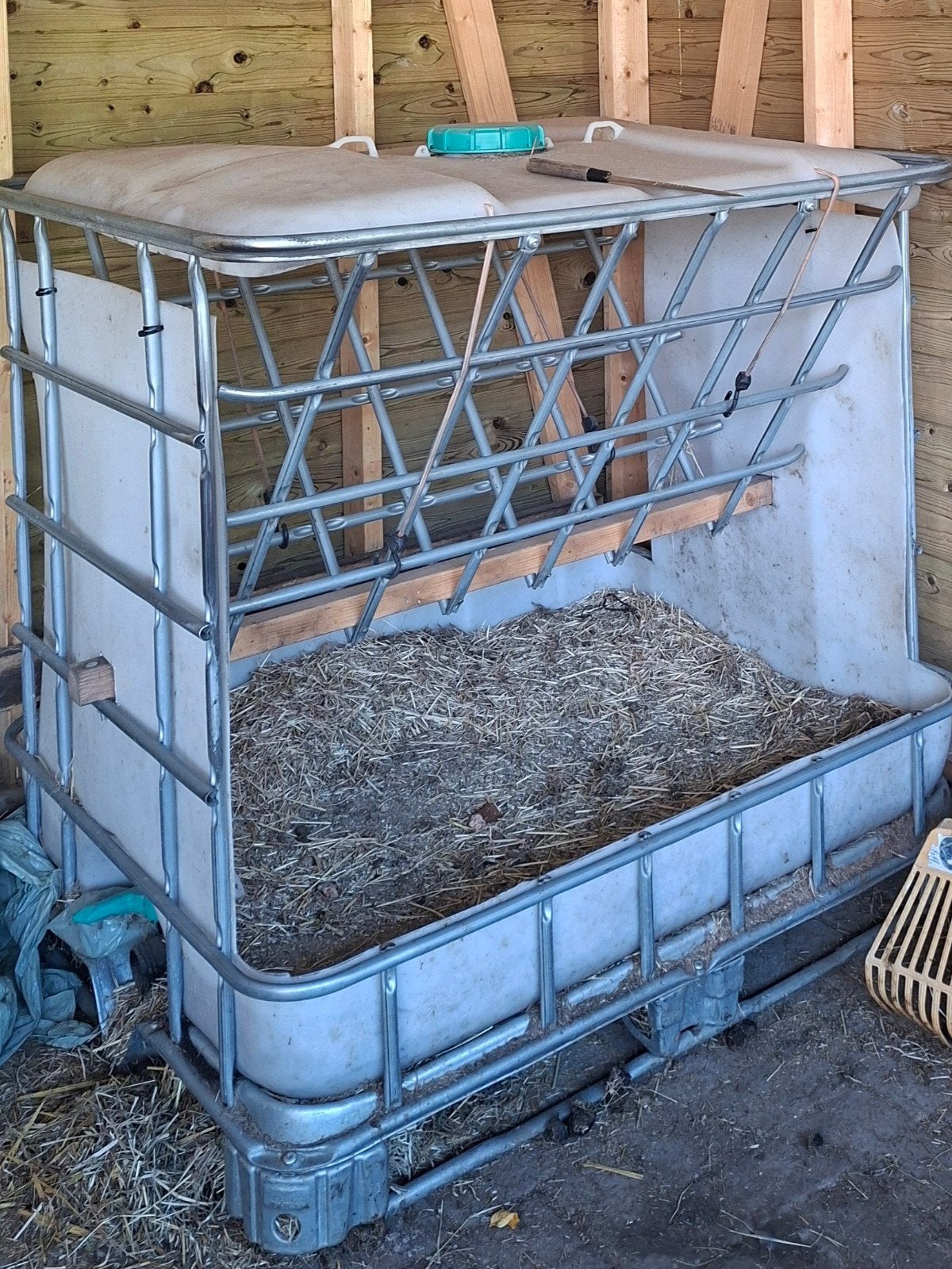 hooiruif paarden ponys, Ophalen