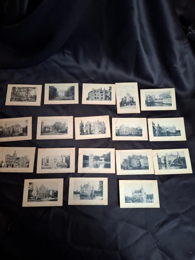 18 Plaatjes Hollandsche Kunst 1903 De Erven de Wed. V. Nelle, Ophalen of Verzenden