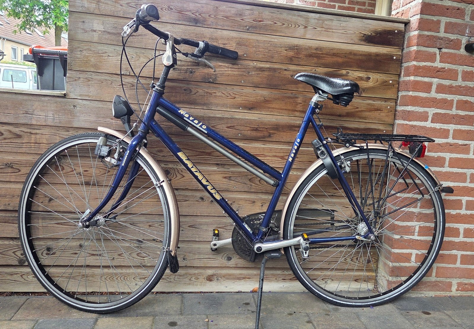 Batavus Navajo damesfiets, Fietsen en Brommers, Fietsen | Dames | Damesfietsen, Gebruikt, Batavus, Versnellingen, 53 tot 56 cm