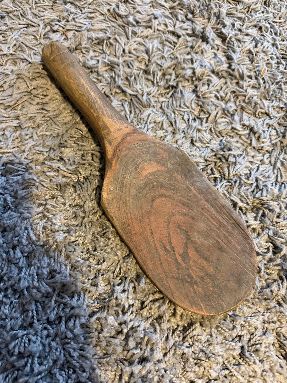 Vintage houten rijstlepel (hoffz), Ophalen