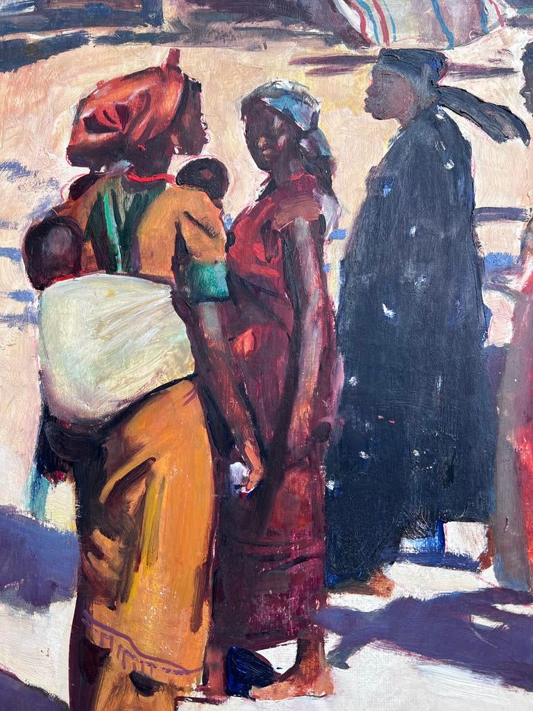 Schilderij 'Afrikaanse Vrouwen' Paul de Pauw, Ophalen of Verzenden