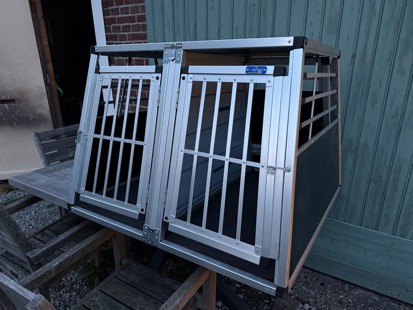 Autobench voor 2 honden voor VW Touran (5 zitter), Ophalen, Gebruikt