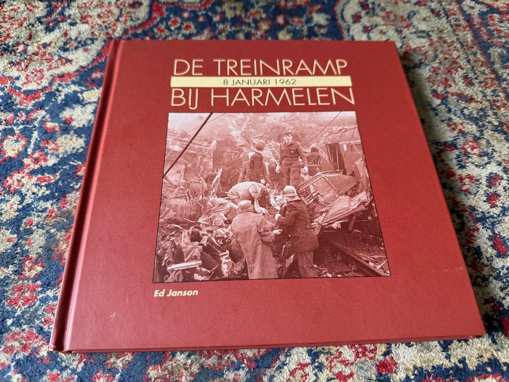 De Treinramp bij Harmelen 8 januari 1962. Ed Janson., Boeken, 20e eeuw of later, Ed Janson, Ophalen of Verzenden, Zo goed als nieuw