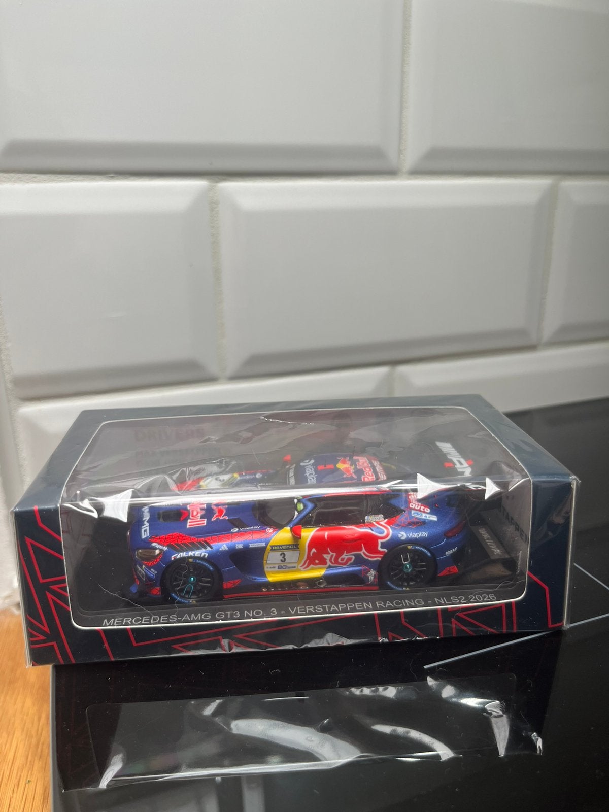 Max Verstappen Mercedes-AMG GT3 NLS2 Nürburgring 2026 - 1:43, Ophalen of Verzenden, Nieuw, Formule 1
